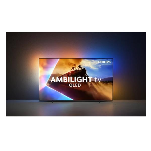 Philips Ambilight TV 48OLED770 4K UHD OLED 121cm 48? Smart TV Dolby Vision and Dolby Atmos Titan OS, 121,9 cm (48?), 3840 x 2160 Pixel, OLED, Smart TV, Wi-Fi, Nero